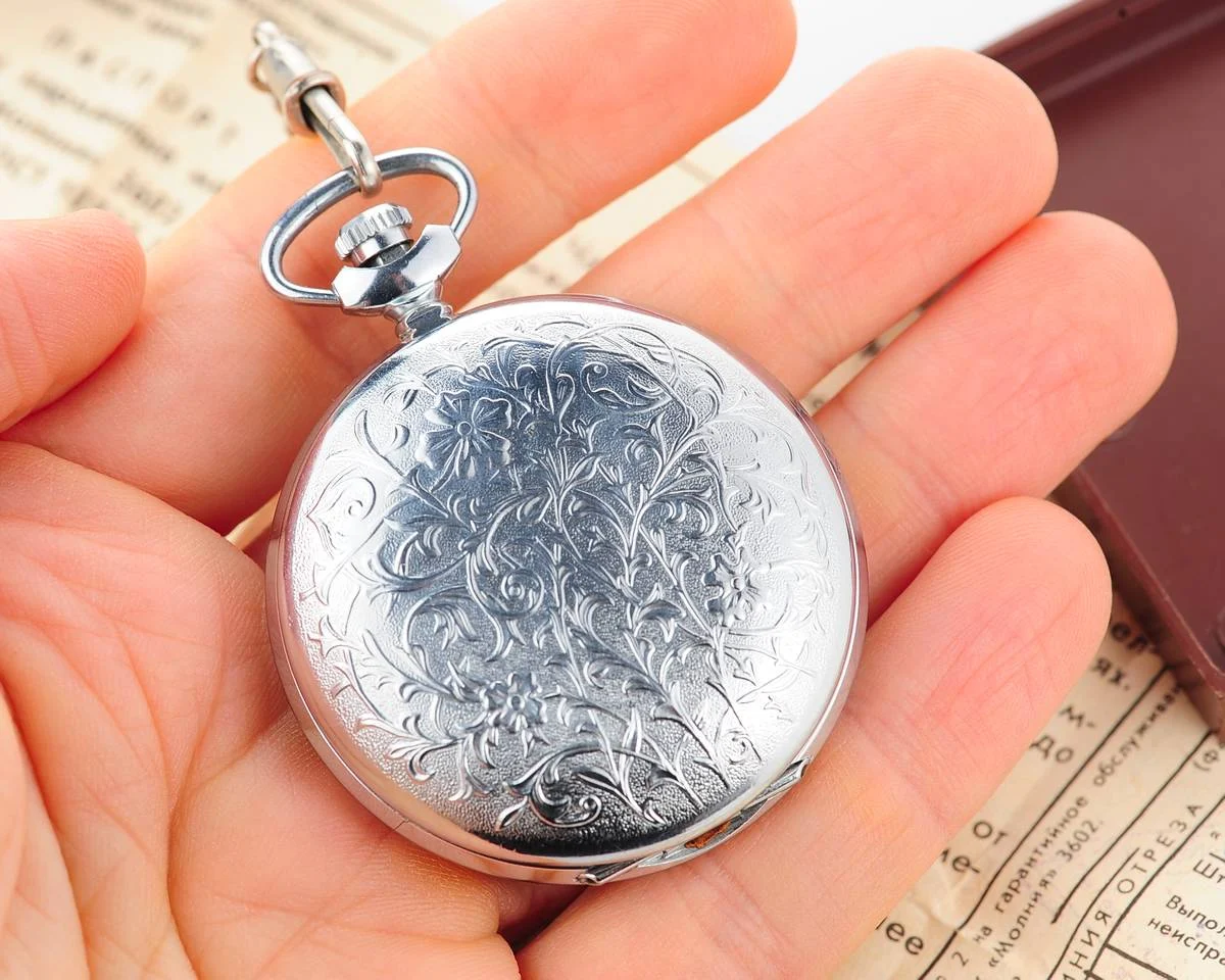 TIME CAPSULE: Soviet Molnija mechanical pocket watch - New Old Stock (NOS)!