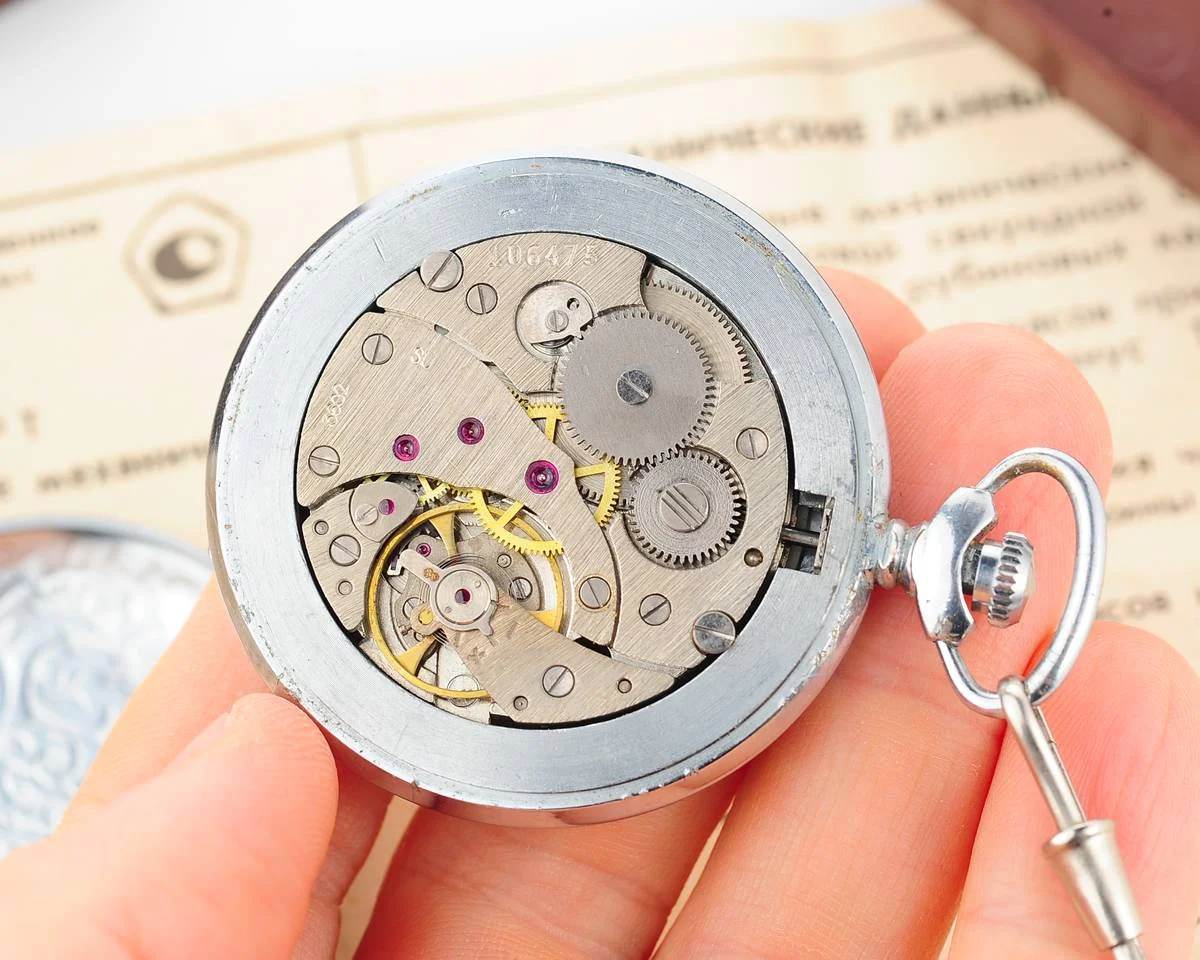 TIME CAPSULE: Soviet Molnija mechanical pocket watch - New Old Stock (NOS)!