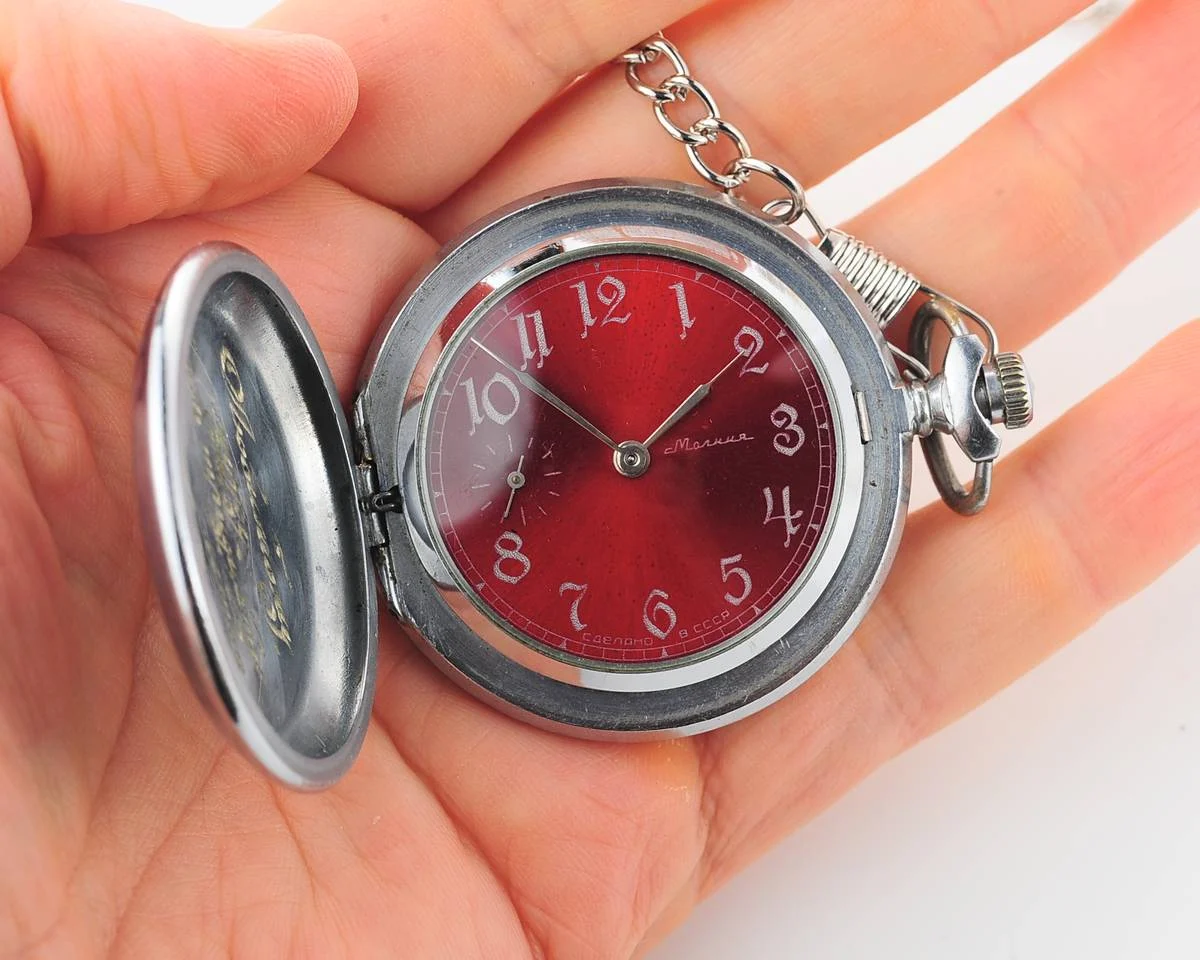 watch Molnija RED Grouse Bird EXC 4096-0009
