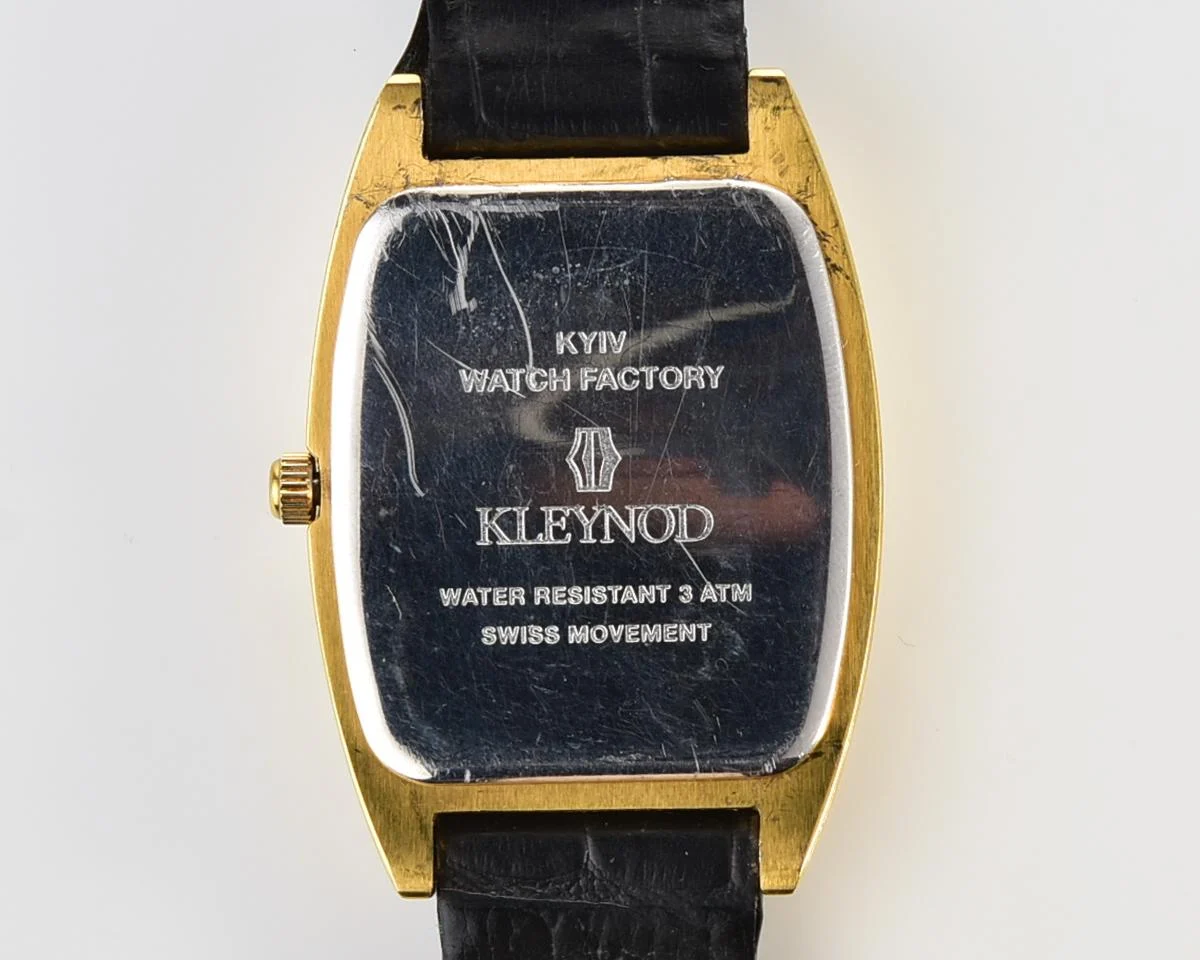 Ukrainian made πΊπ¦ Kleynod gold-plated watch with swiss movement