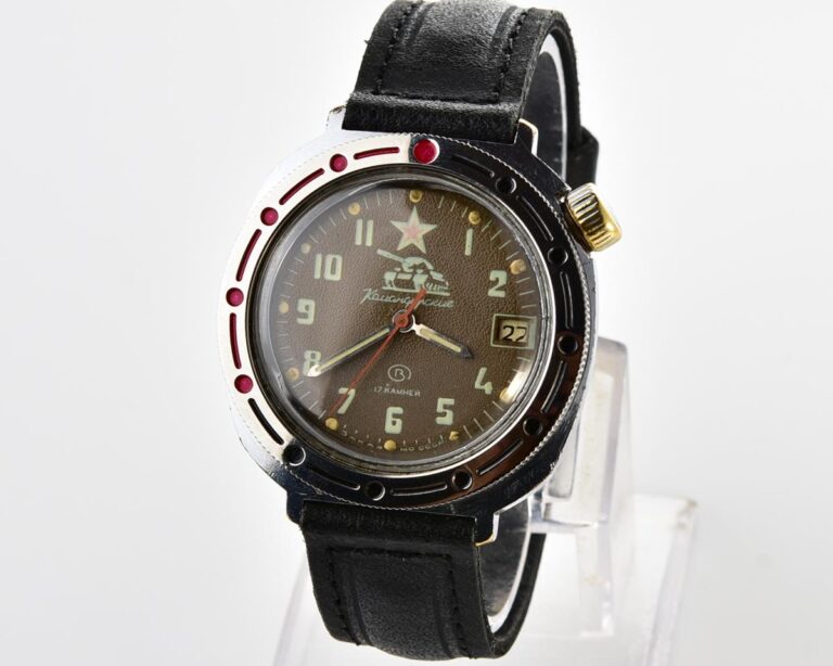 Vostok Komandirskie TANK mechanical watch limited series – “Zakaz MO CCCP”