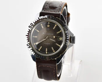 Vostok Komandirskie "Zakaz MO CCCP" limited series watch - rare duo-tone dial!