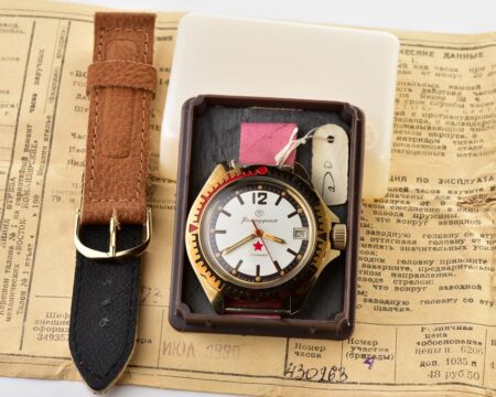TIME CAPSULE: Vostok Komandirskie mechanical watch limited series – “Zakaz MO CCCP” – new old stock(NOS)!