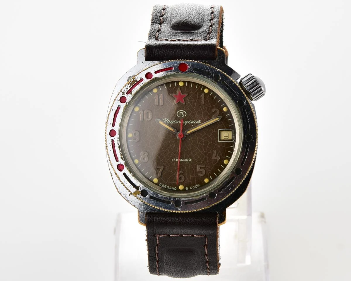 Soviet Vostok Komandirskie mechanical watch