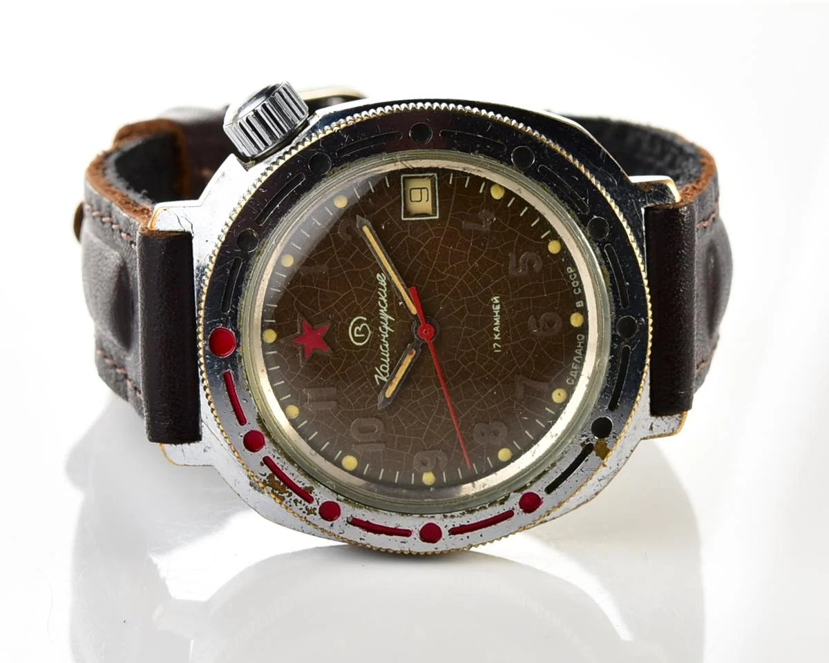 Soviet Vostok Komandirskie mechanical watch