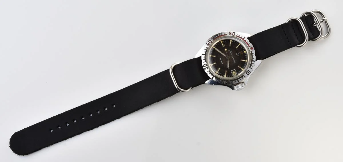 Vostok Komandirskie "Zakaz MO CCCP" limited series watch - rare duo-tone dial!
