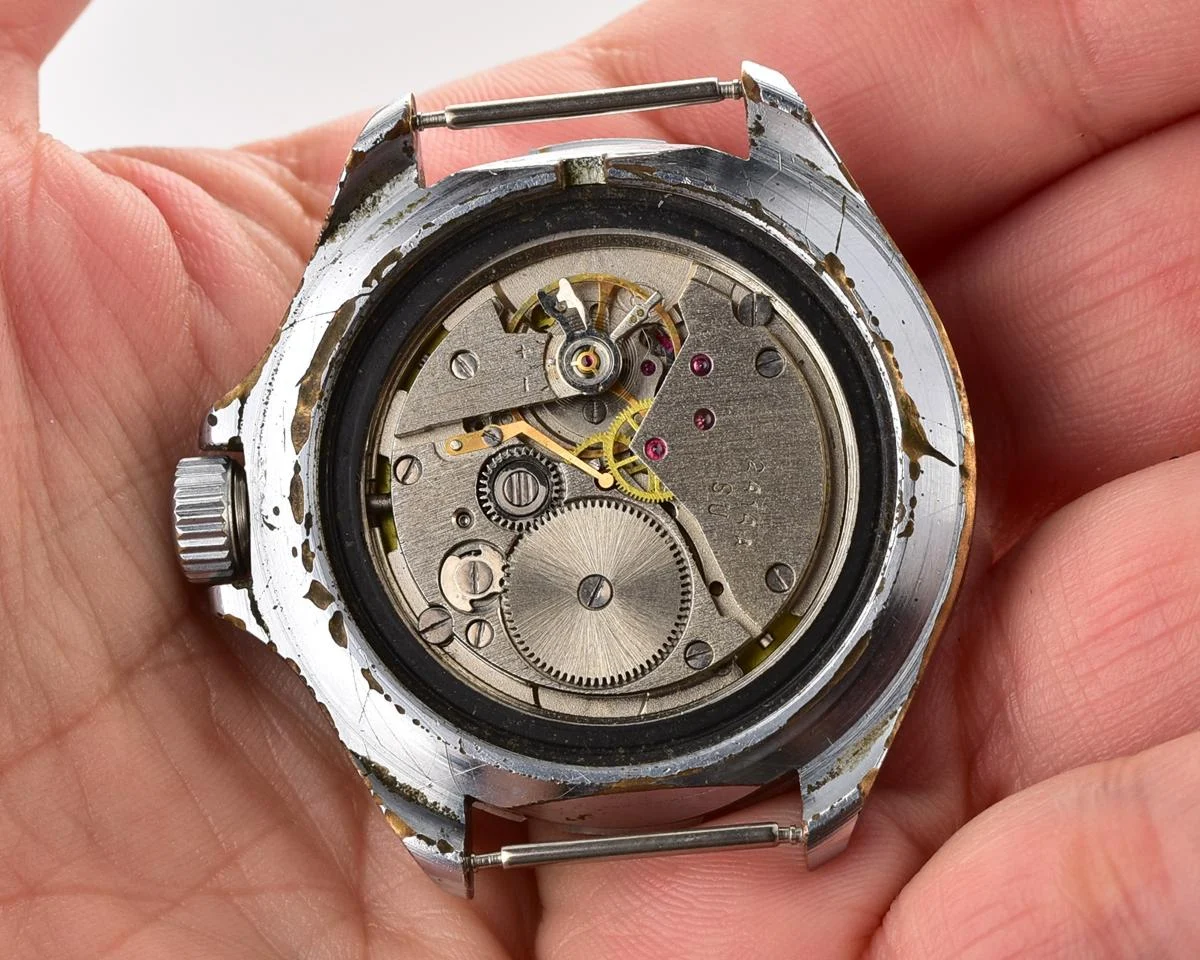 Vostok Komandirskie "Zakaz MO CCCP" limited series watch - rare duo-tone dial!