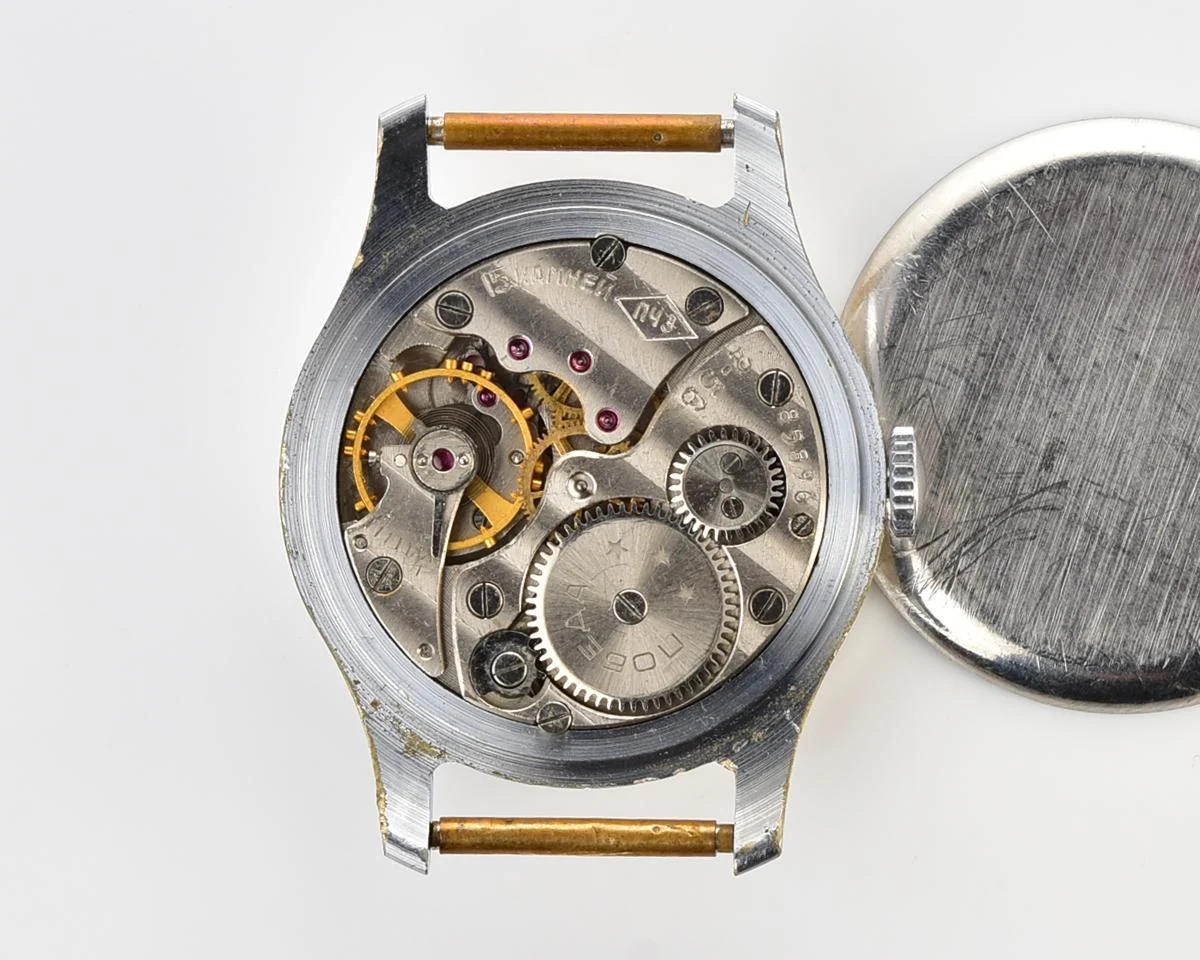 Vintage Soviet mechanical Pobeda wrist watch, PChZ, 2nd quarter 1956!