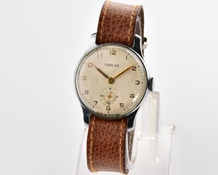 Vintage soviet mechanical POBEDA wrist watch, PChZ, 2nd quarter 1956!