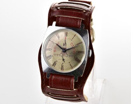 Vintage POBEDA watch with Kremlin – 60 years of USSR!
