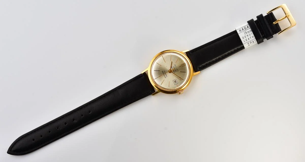 Beautiful automatic vintage gold-plated watch Poljot De Luxe!