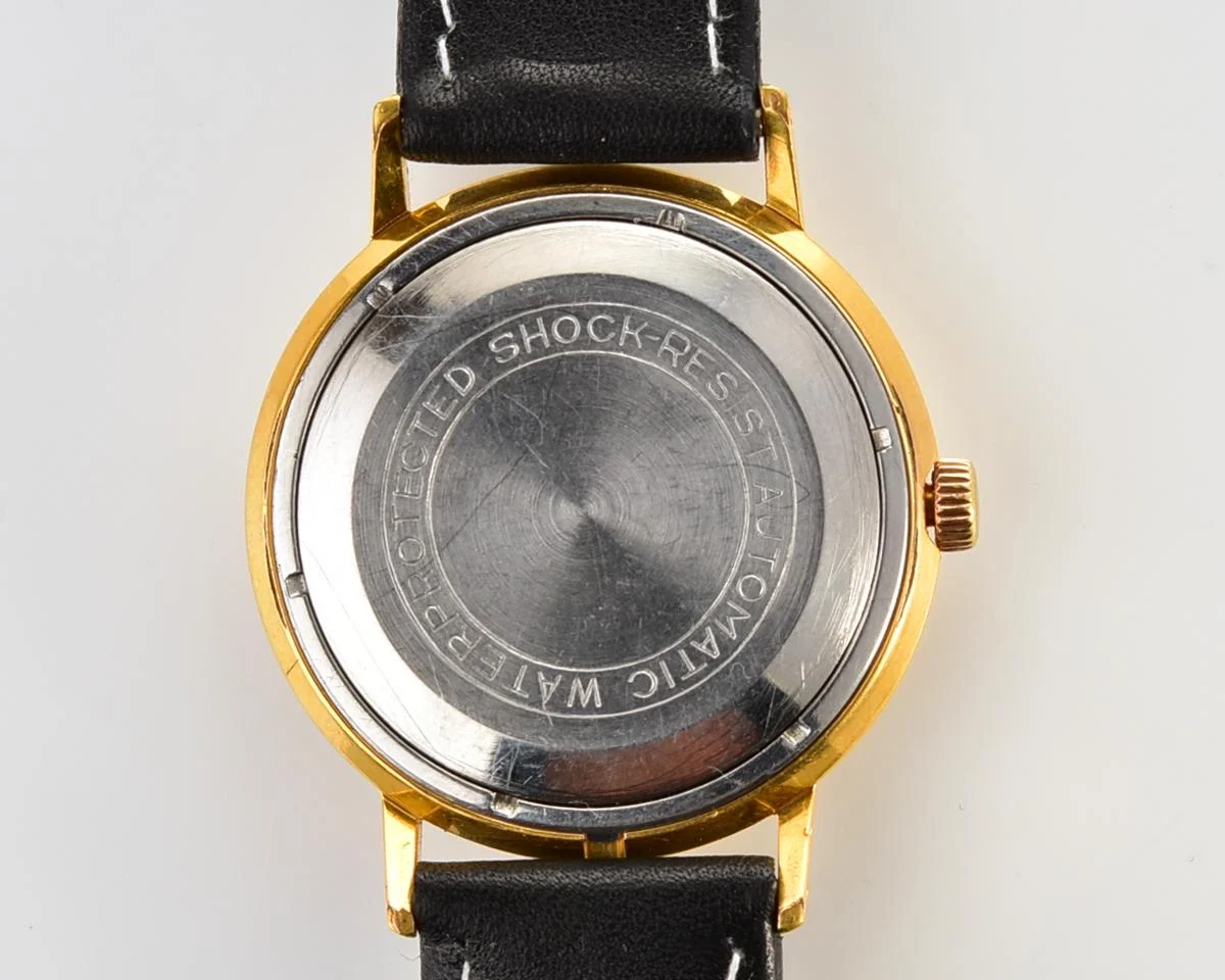Beautiful automatic vintage gold-plated watch Poljot De Luxe!