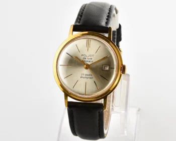 Beautiful automatic vintage gold-plated watch Poljot De Luxe!