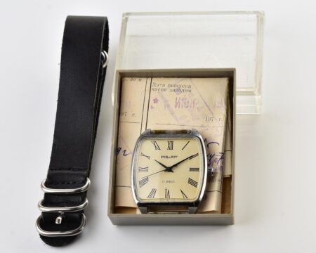 Soviet vintage POLJOT mechanical watch with box!