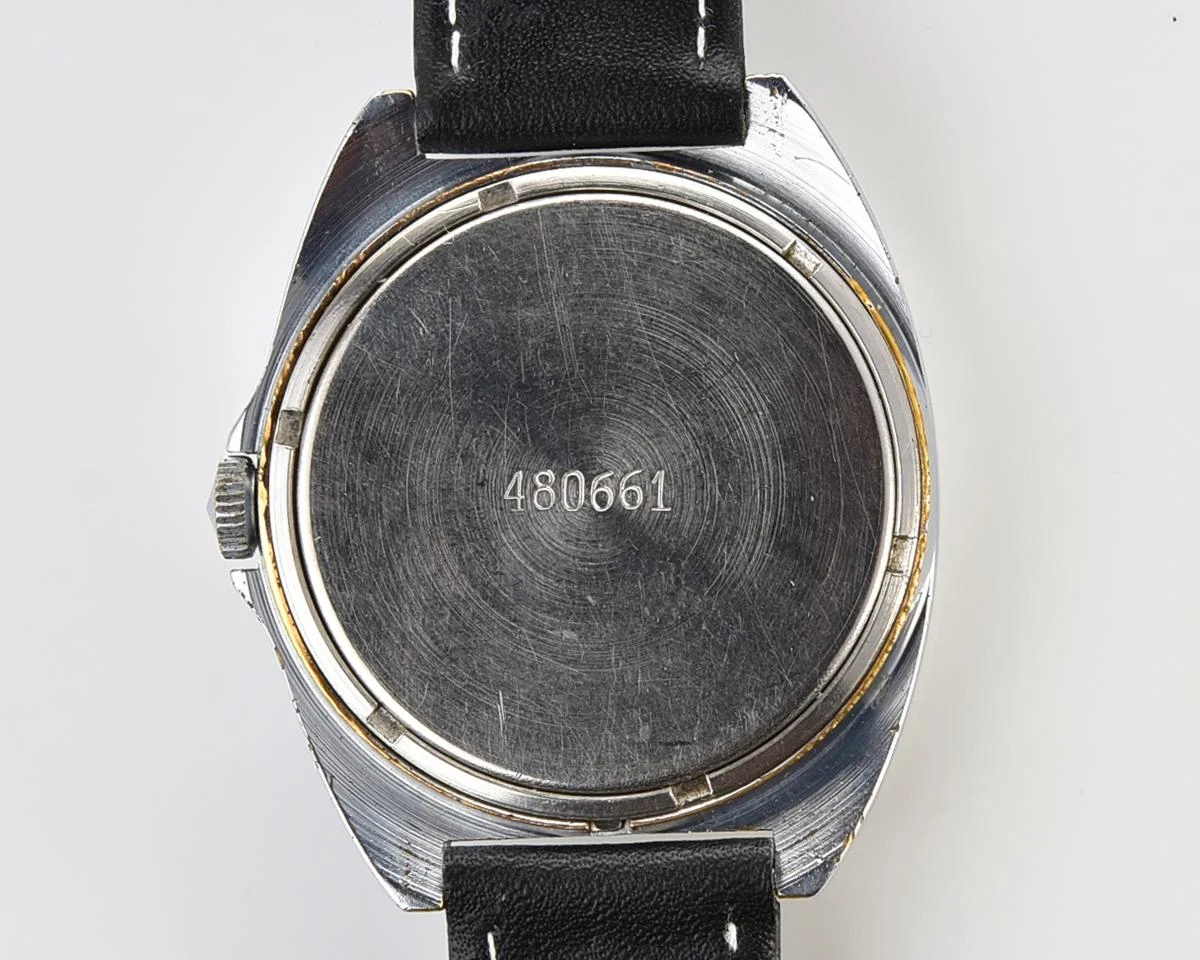 Large Soviet Poljot mechanical wrist watch