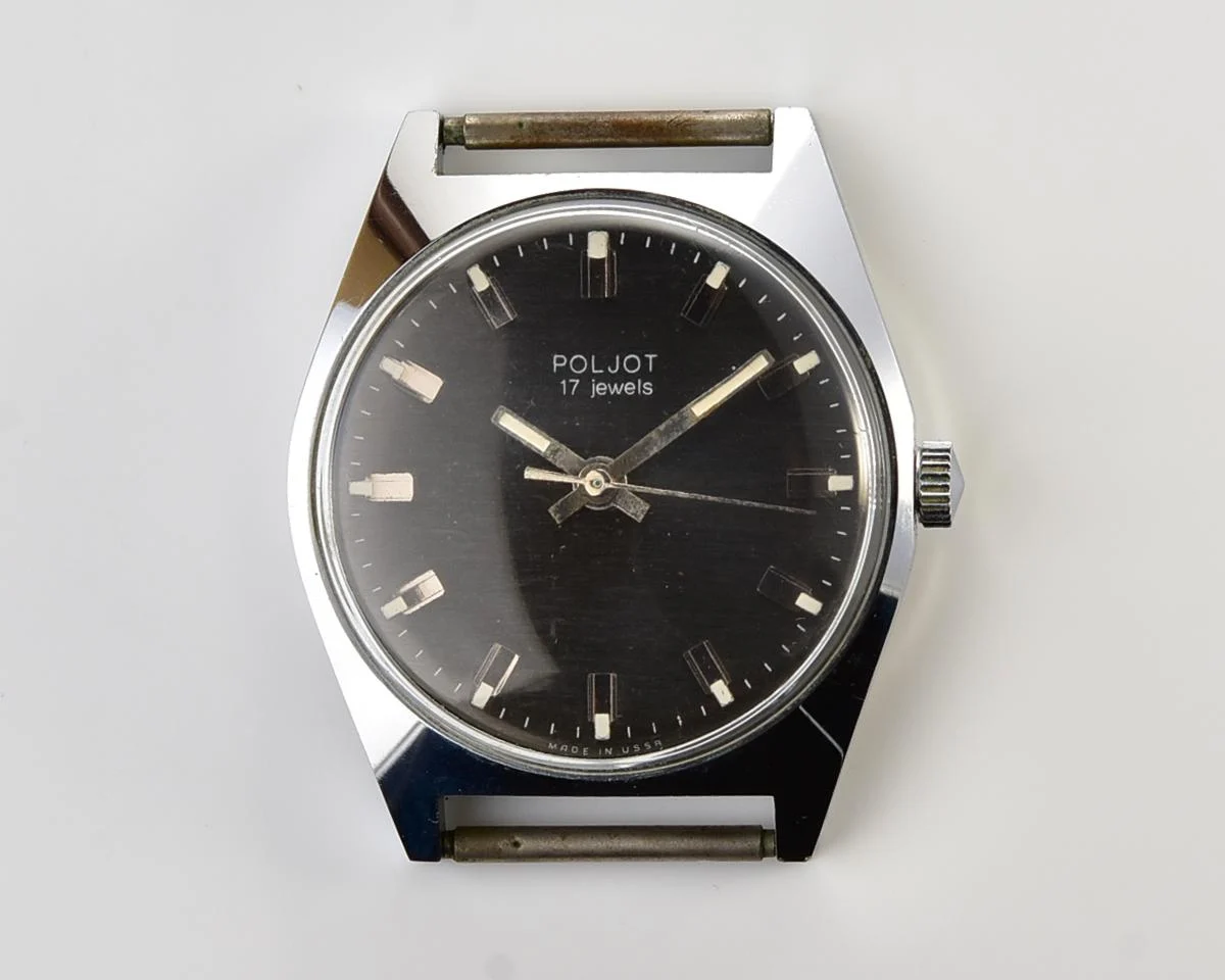 Soviet Poljot mechanical wrist watch