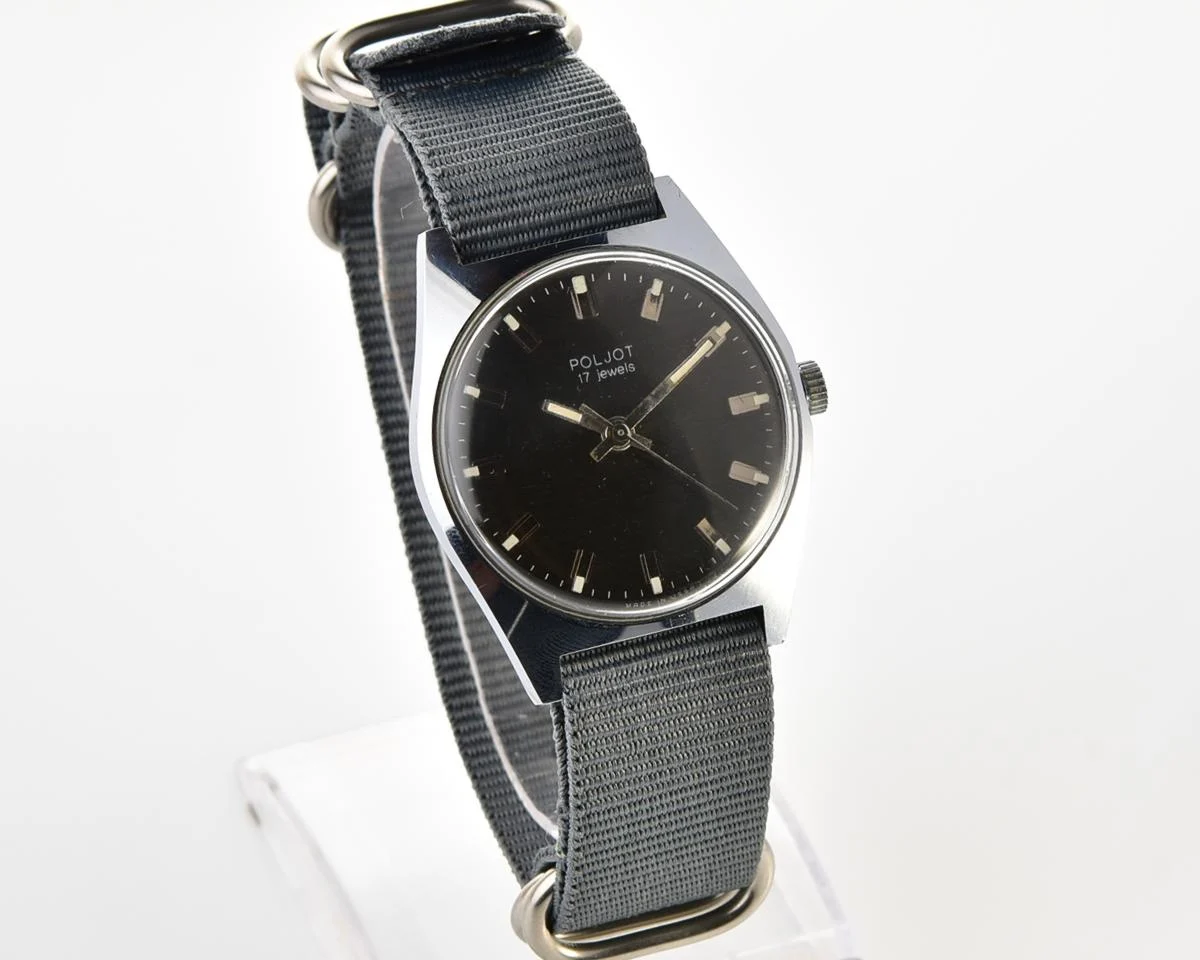 Soviet Poljot mechanical wrist watch