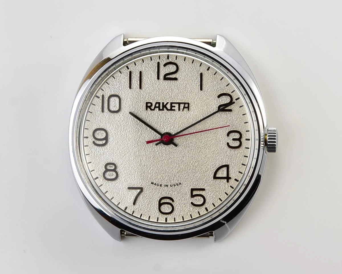 TIME CAPSULE: Vintage Soviet Raketa watch, New Old Stock (NOS)!