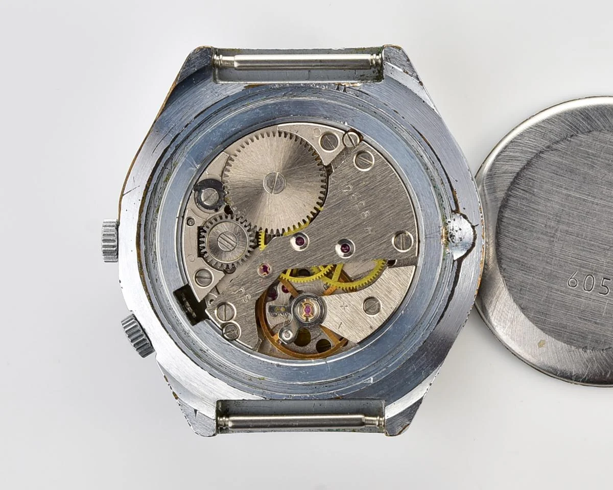 Soviet Raketa perpetual calendar mechanical watch