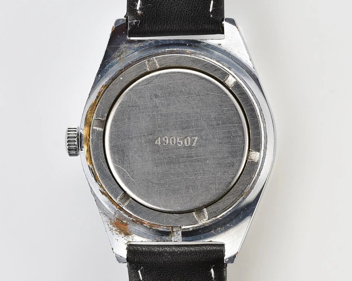 Raketa vintage mechanical wrist watch with double calendar