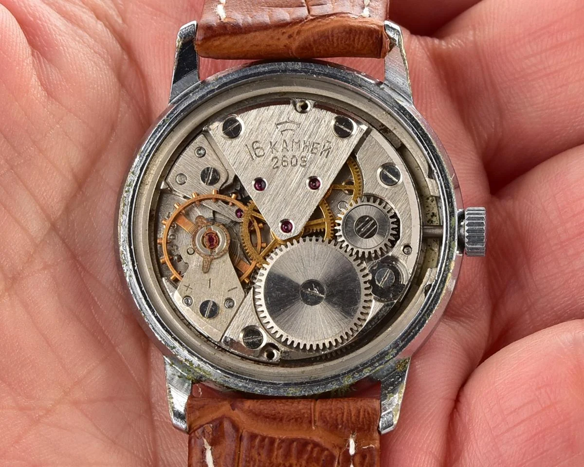 Soviet Raketa vintage mechanical watch