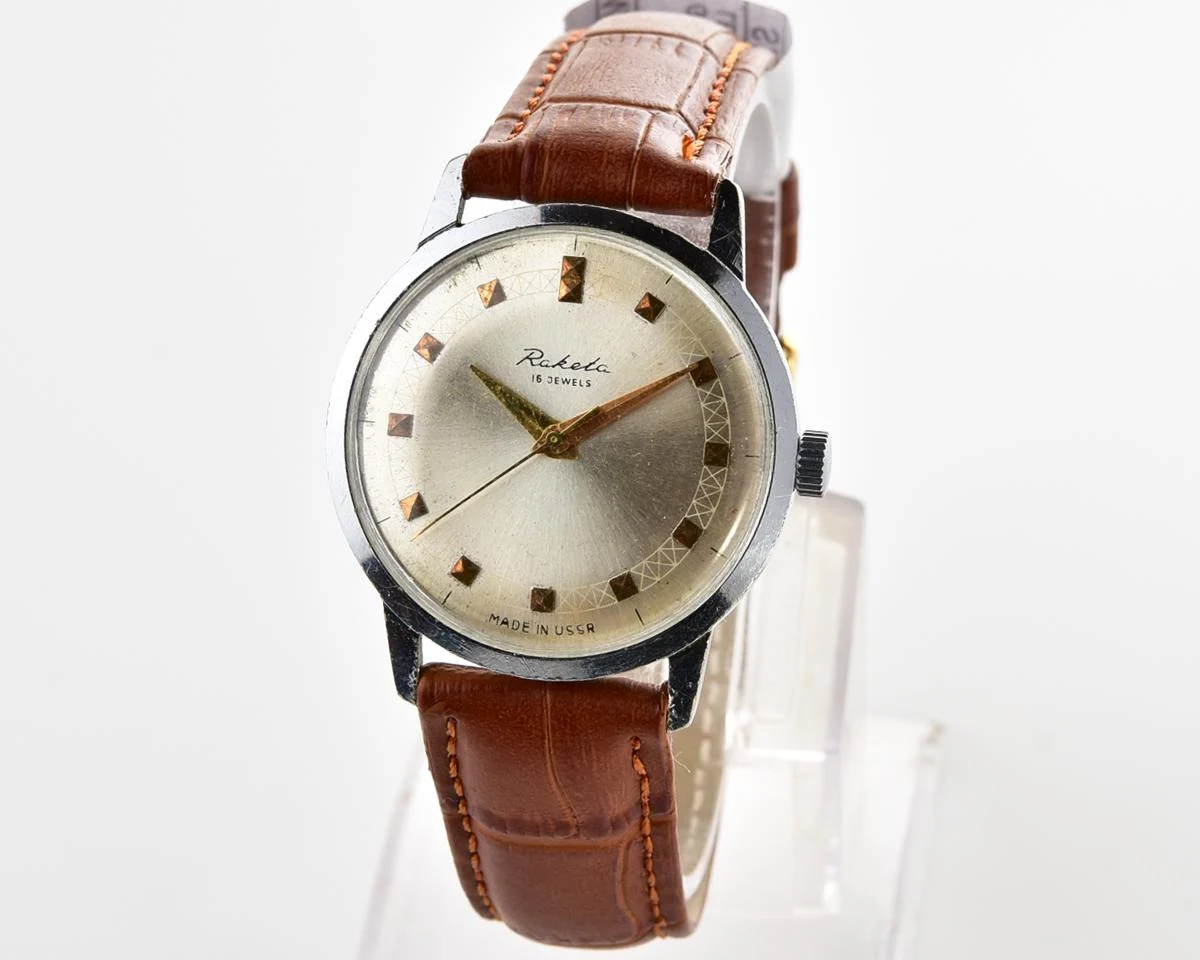 Soviet Raketa vintage mechanical watch