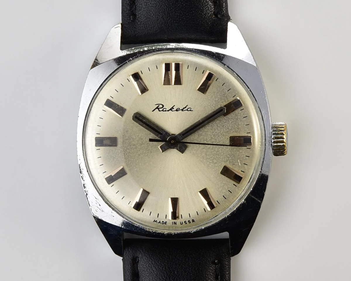 Soviet Raketa vintage mechanical watch