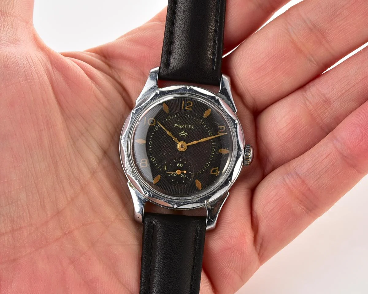 Vintage Soviet Raketa wrist watch