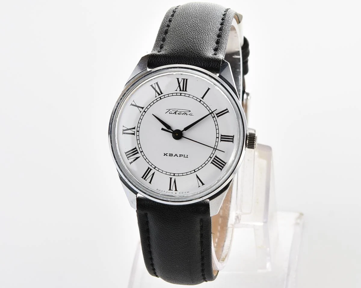 Elegant Raketa Soviet quartz watch