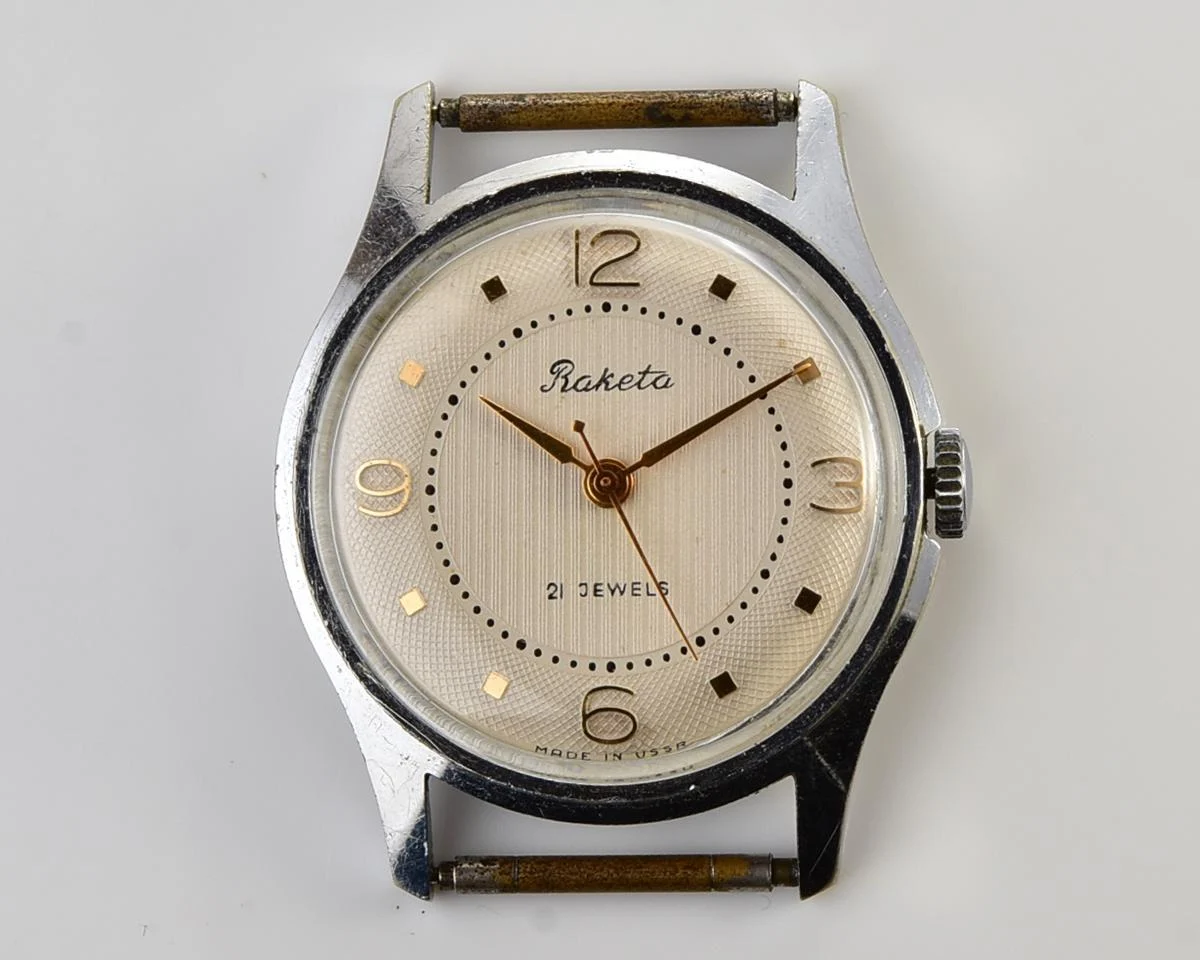 Excellent vintage Soviet Raketa Baltica mechanical watch