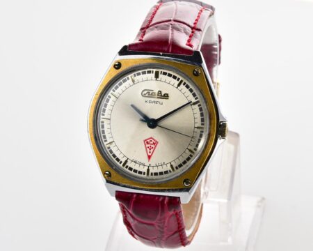 Automatic soviet SLAVA with quartz movement