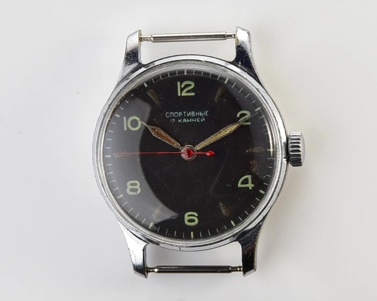 Excellent condition vintage Soviet Sportivnie mechanical watch - 1st quarter 1956!
