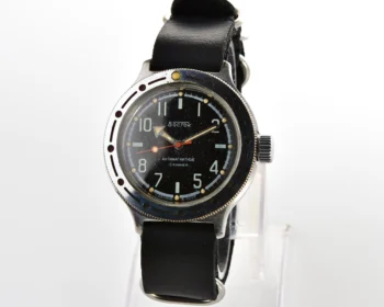 Vostok Amphibia mechanical watch + genuine leather NATO Commander strap!