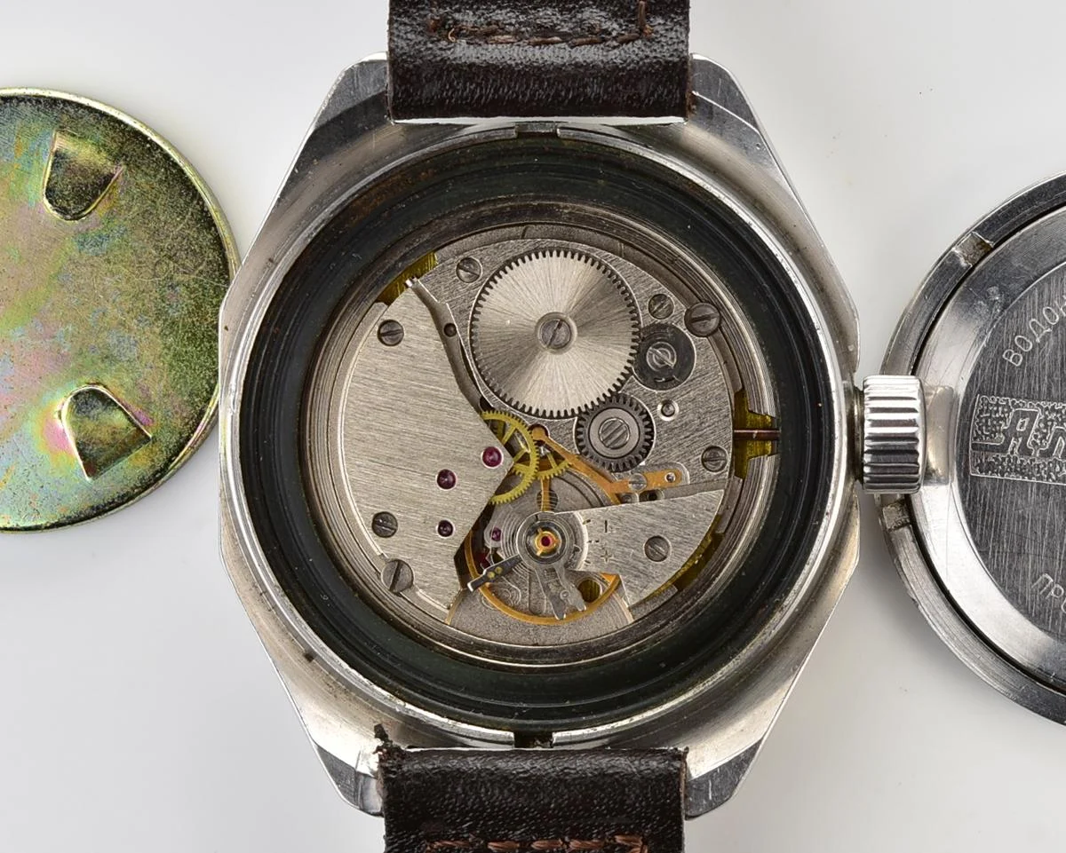 Soviet Vostok Amphibia mechanical wristwatch