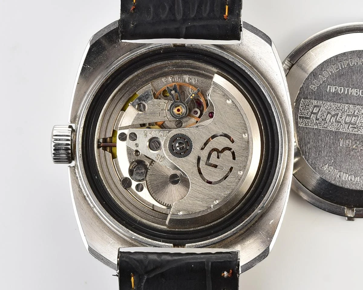 Massive Soviet Vostok Amphibia - ministry case with automatic self winding movement
