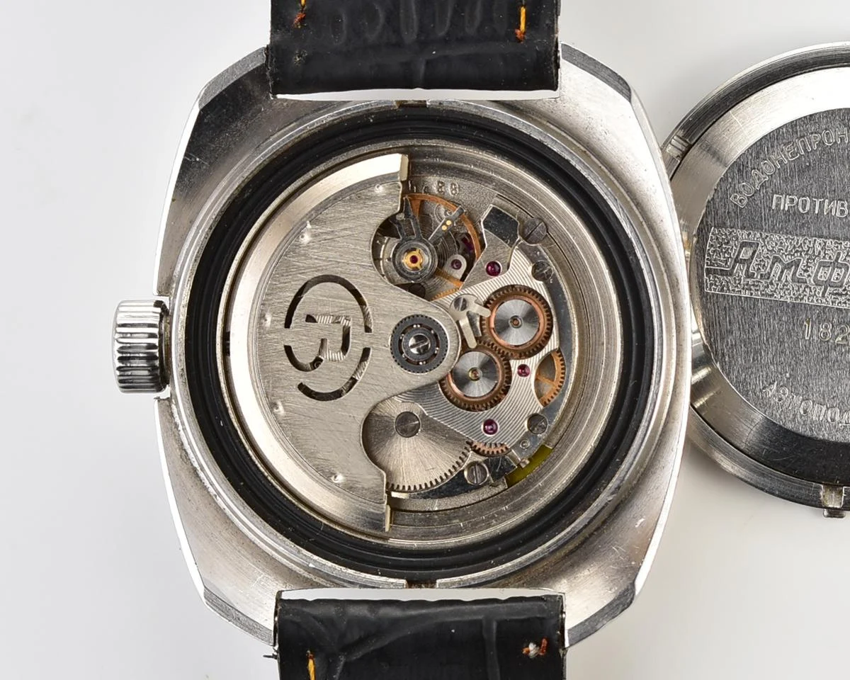 Massive Soviet Vostok Amphibia - ministry case with automatic self winding movement