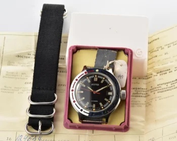 TIME CAPSULE: Vostok Amphibia watch with automatic self winding movement – New Old Stock (NOS)!