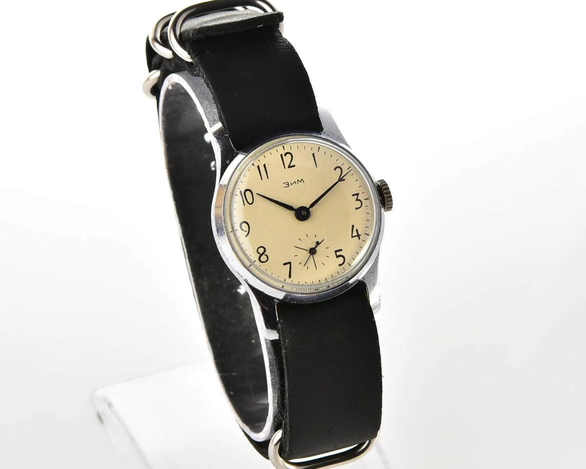 Excellent vintage Soviet ZiM mechanical watch