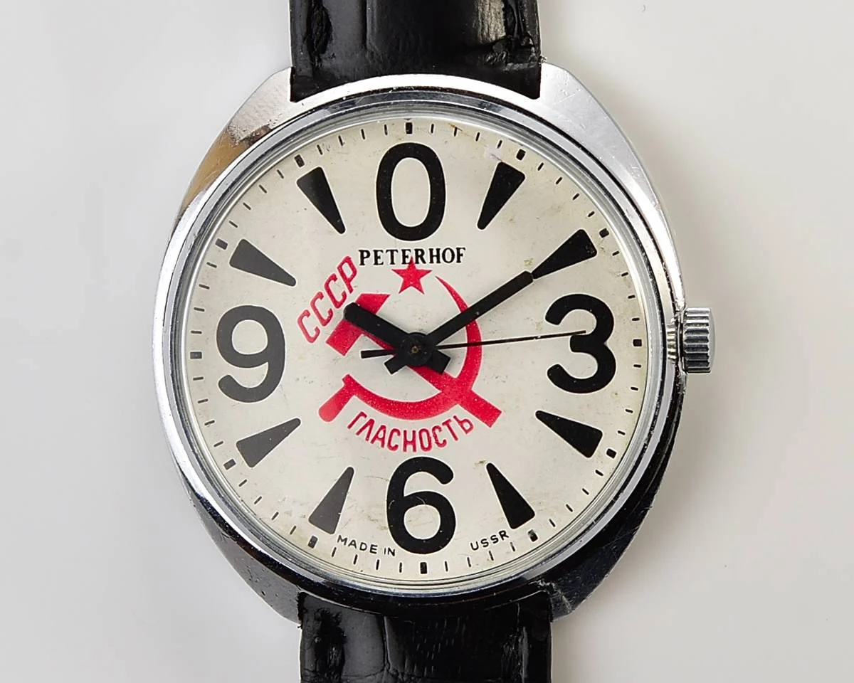 Soviet mechanical Raketa watch "big zero"