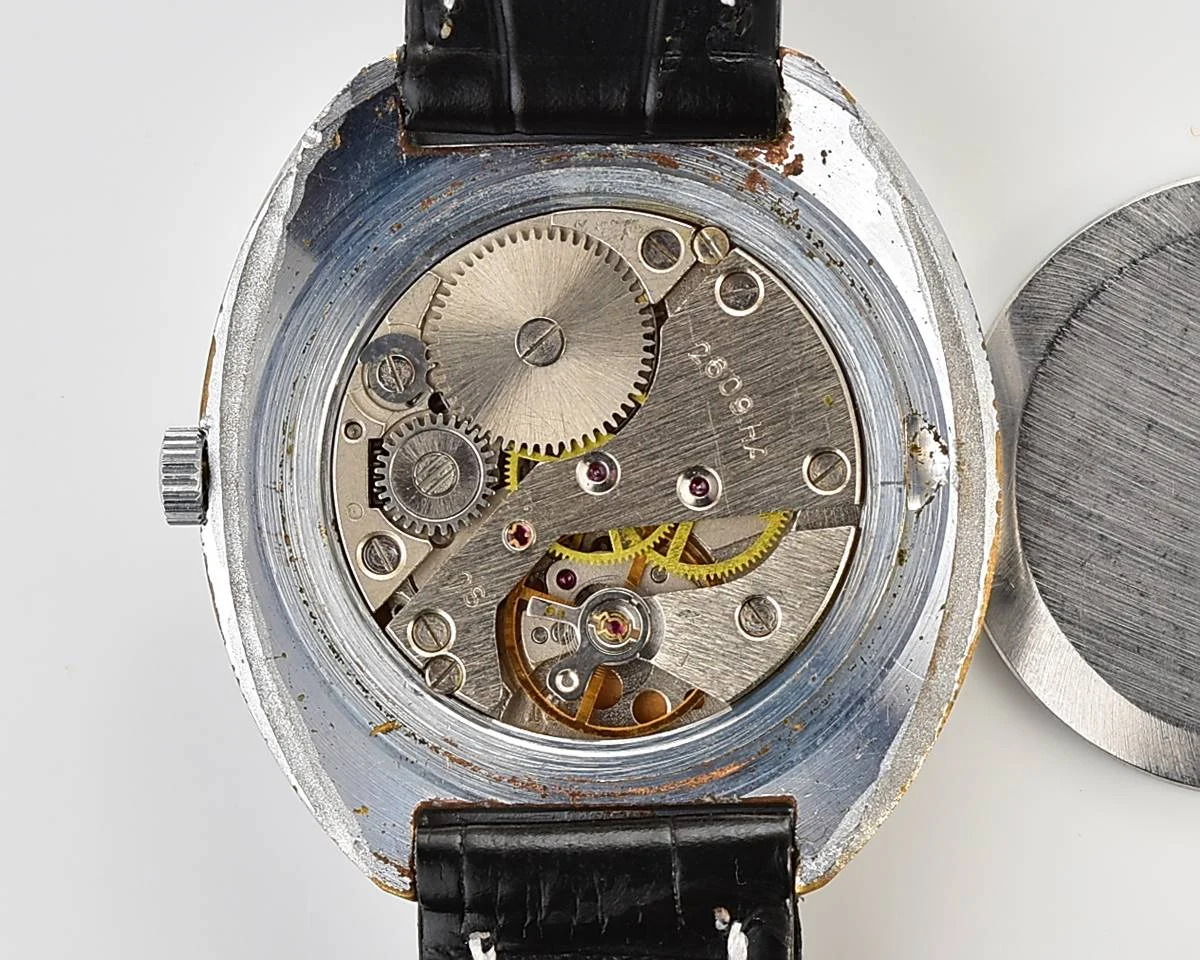 Soviet mechanical Raketa watch "big zero"