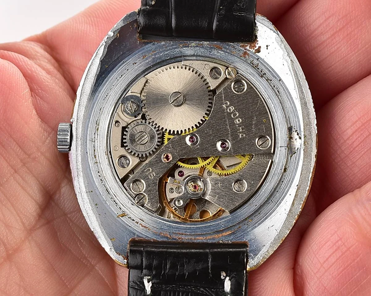 Soviet mechanical Raketa watch "big zero"