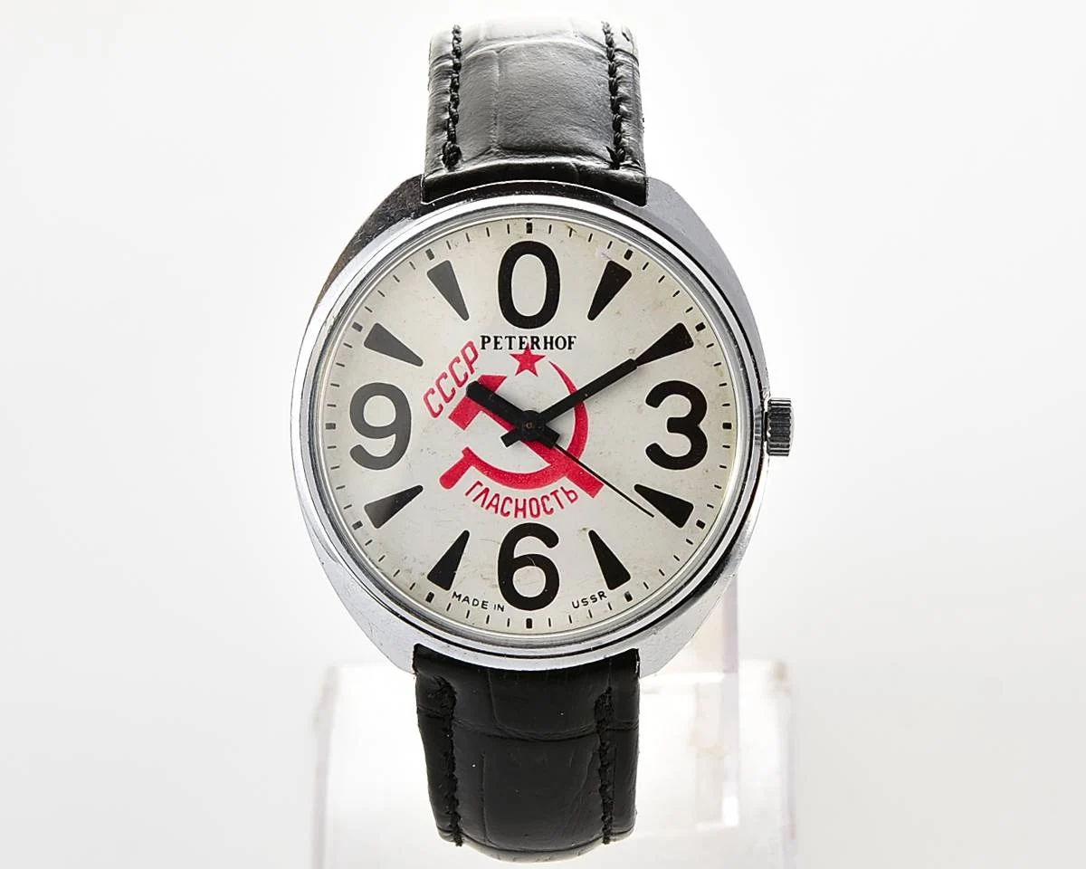 Soviet mechanical Raketa watch "big zero"
