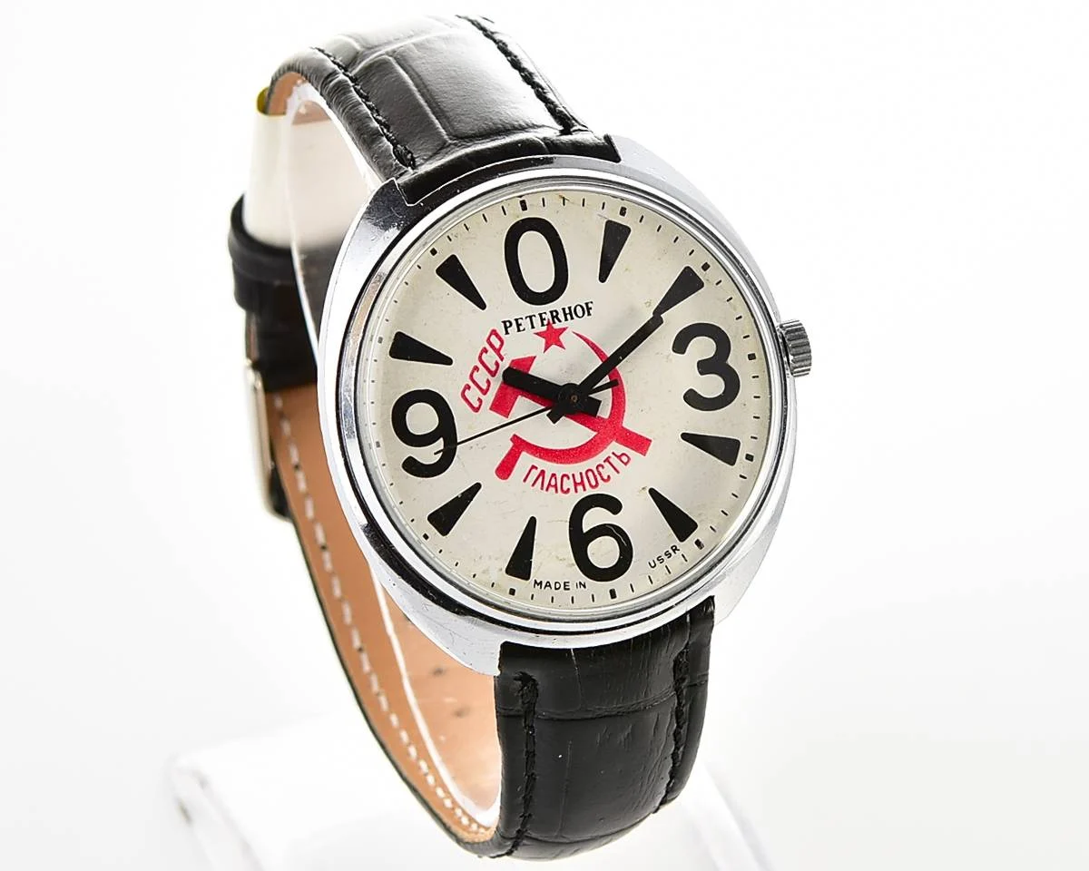 Soviet mechanical Raketa watch "big zero"