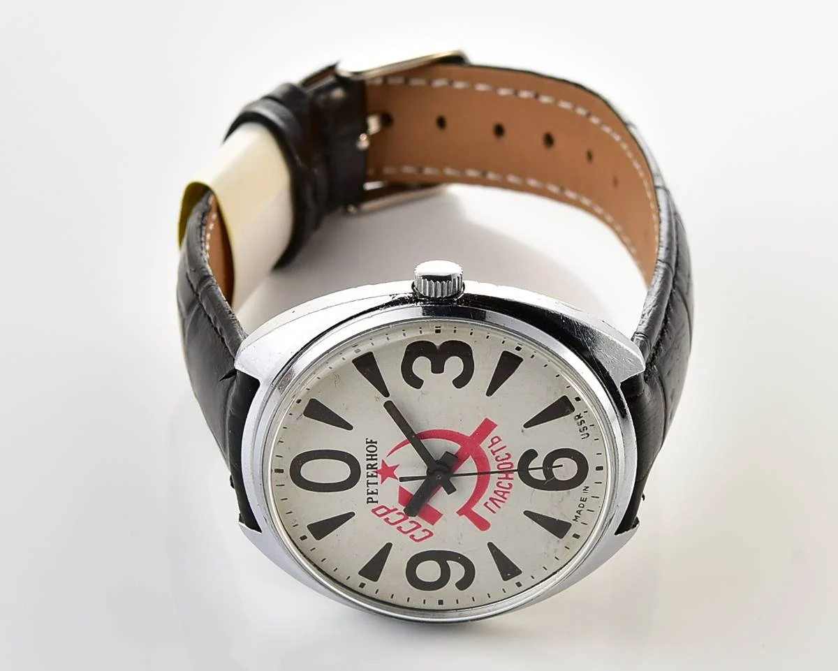 Soviet mechanical Raketa watch "big zero"