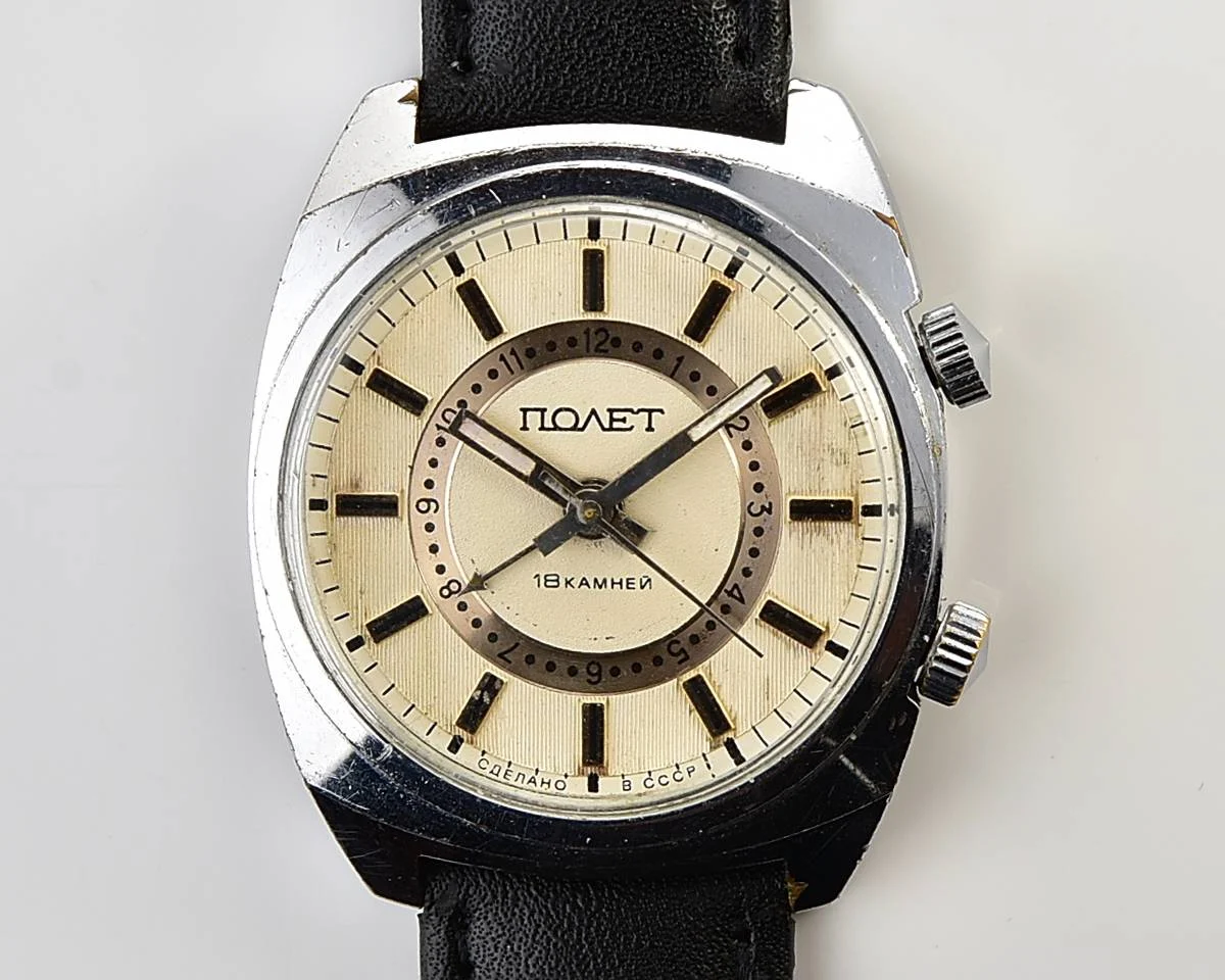 Poljot mechanical watch with alarm clock!