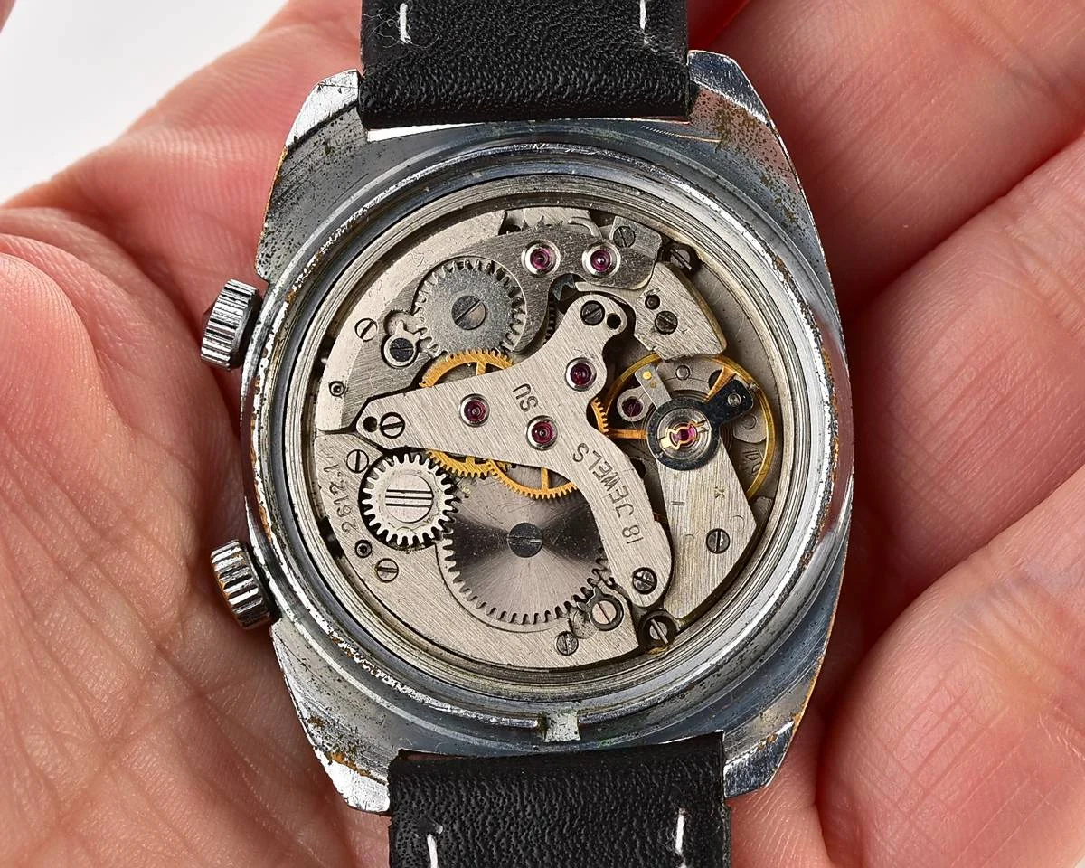 Poljot mechanical watch with alarm clock!
