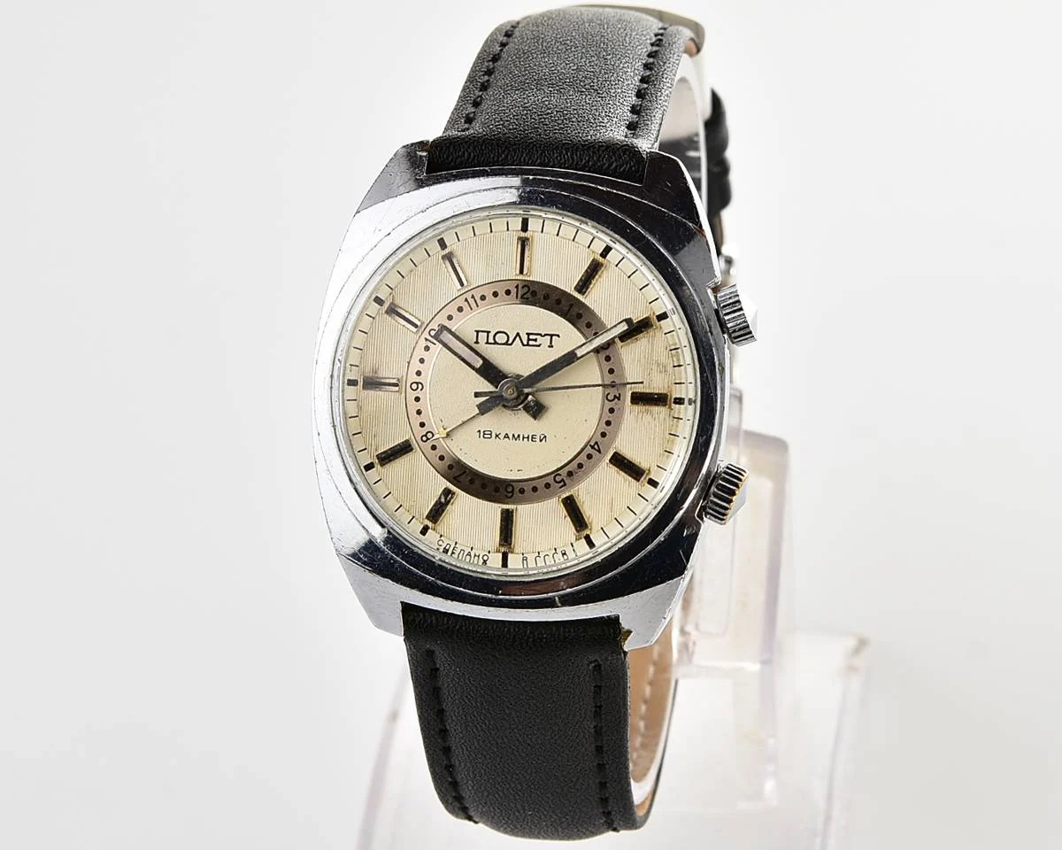 Poljot mechanical watch with alarm clock!