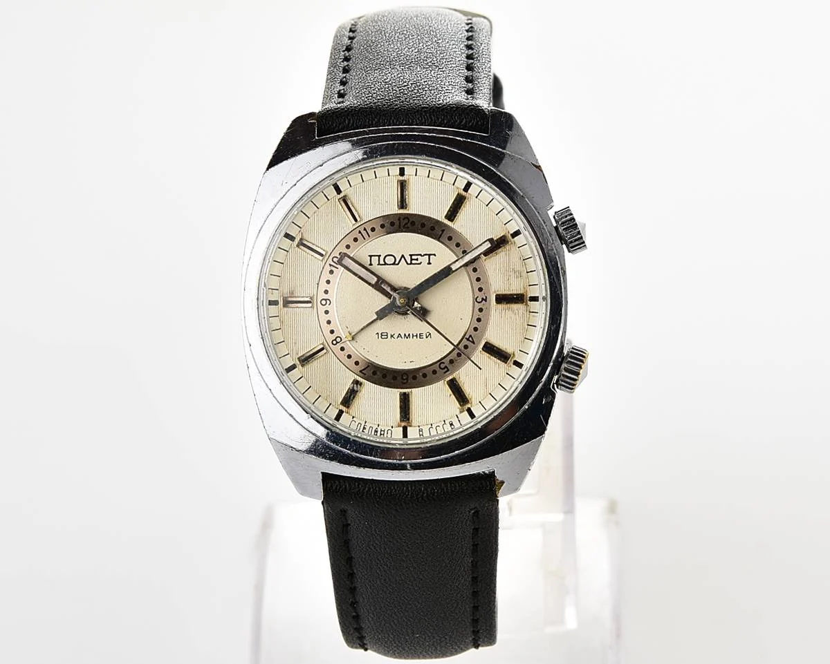 Poljot mechanical watch with alarm clock!