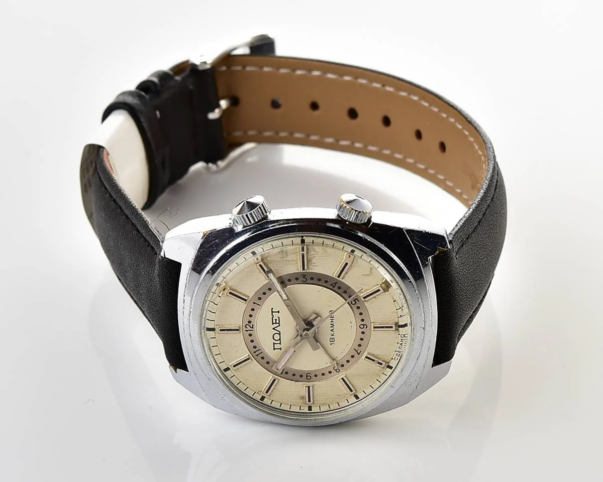 Poljot mechanical watch with alarm clock!