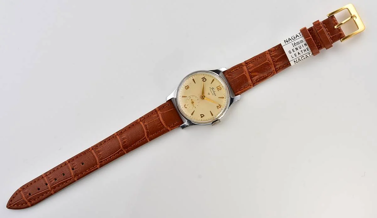 Excellent vintage Soviet mechanical Pobeda watch, 2MChZ from 1950s